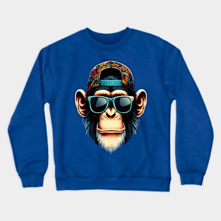 Cool Monkey Crewneck Sweatshirt